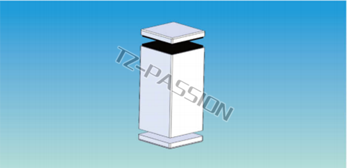 Point type curtain wall connection 2964-D