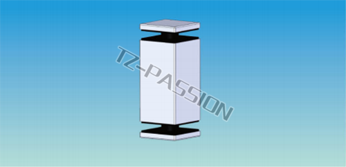 Point type curtain wall connection 2964-F