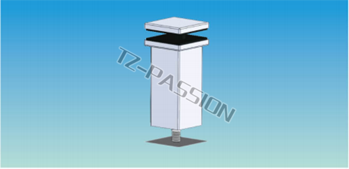 Point type curtain wall connection 2965-B