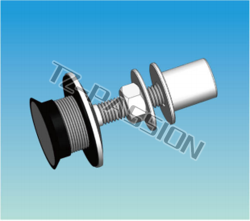 Point type curtain wall connection 2991-13A Movable countersunk head