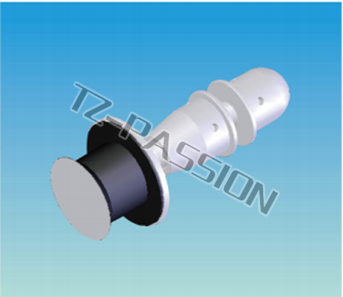 Point type curtain wall connection 2991-22 Movable countersunk head