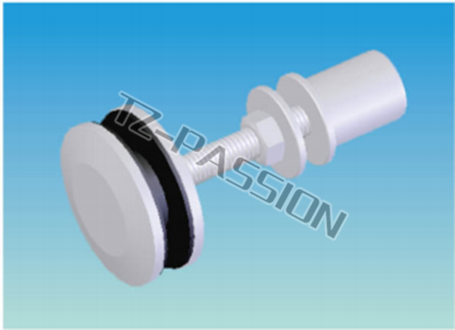 Point type curtain wall connection 2993-3A Movable flat head