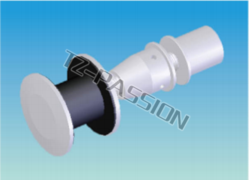 Point type curtain wall connection 2993-33 Movable flat head