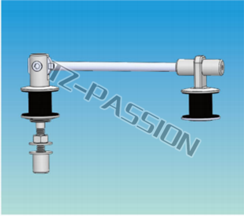 Point type curtain wall connection 2993-86 Fixed round head