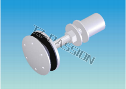 Point type curtain wall connection 2994-3A Movable round head
