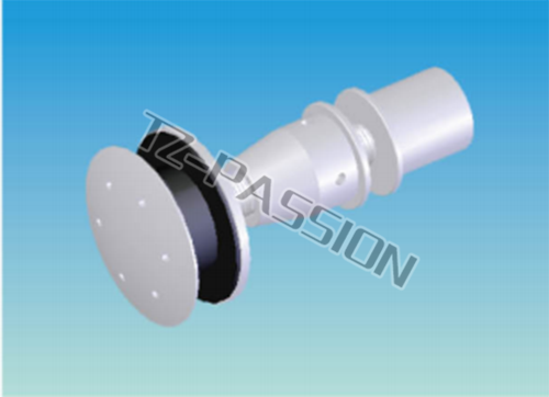 Point type curtain wall connection 2994-13 Movable round head