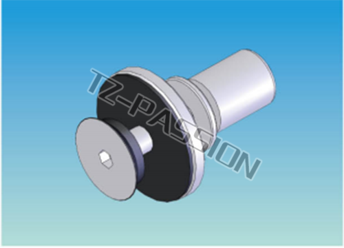 Point type curtain wall connection 2996-2 Fixed flat head