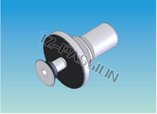 Point type curtain wall connection 2996-5 Fixed flat head