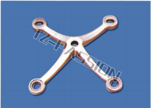 Point type curtain wall connecting claw