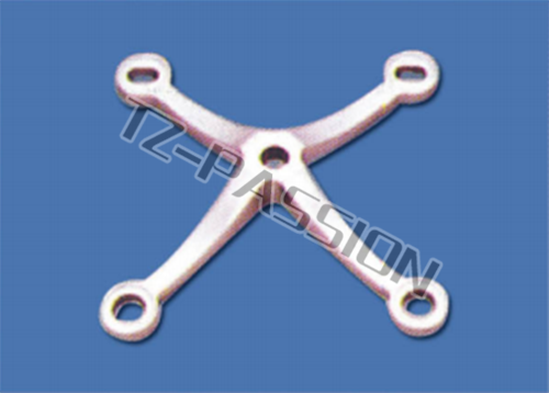 Point type curtain wall connecting claw Matt