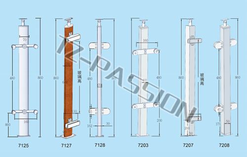 Stainless steel column 3