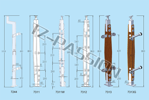 Stainless steel column 6