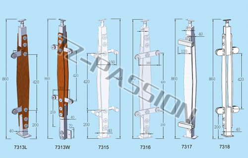 Stainless steel column 7