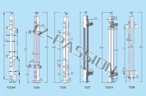 Stainless steel column 11